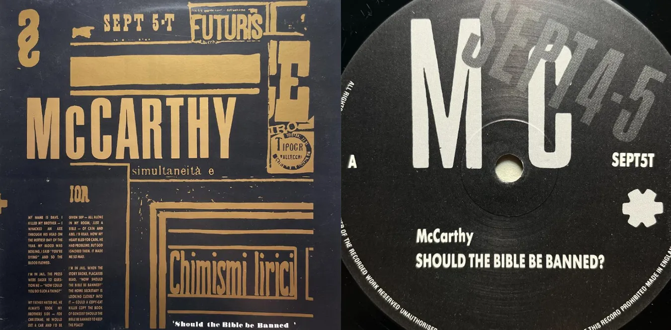 McCarthy – Should The Bible Be Banned?